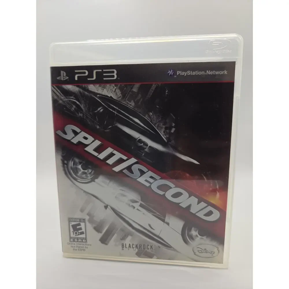 Split Second (Sony PlayStation 3, 2010) - Ps3 Authentic Case With Manual